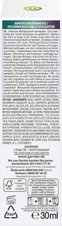 Immagine prodotto Garnier Ambre Solaire Super UV (Crema solare viso, SPF 50+, 30 ml, 111 g)