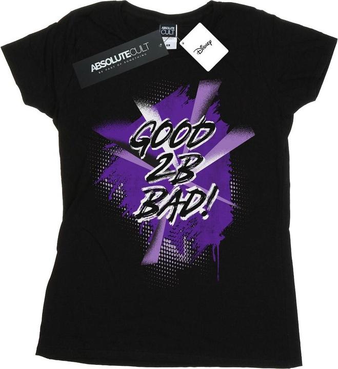 Actual product image Disney Womens/Ladies The Descendants Good 2B Bad Cotton T-Shirt (XL)