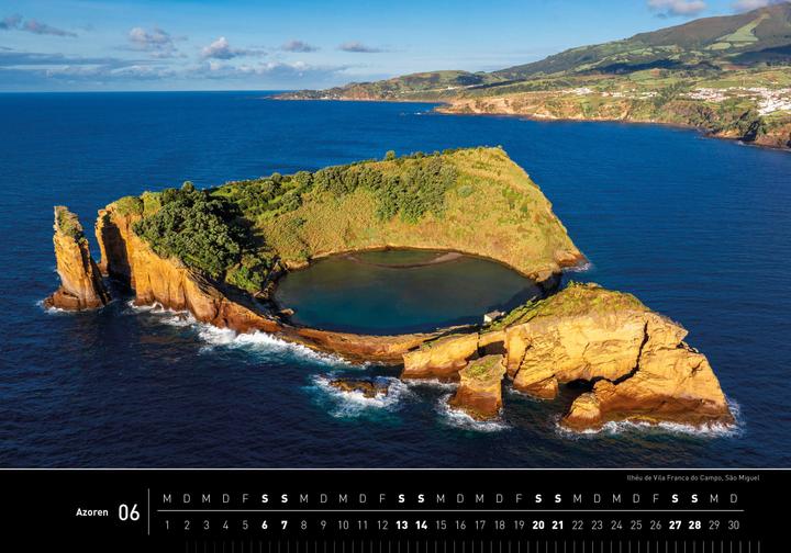 Produktbild Azoren Premiumkalender 2026 (50 x 35 cm, Harter Einband, Deutsch)