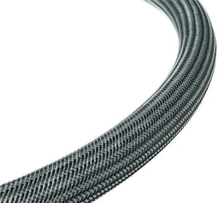 Actual product image Phobya Flex Sleeve 3mm (1/8' Carbon Fiber 1m (Cable conduit, 100 cm)