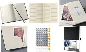 Actual product image Sigel Weekly calendar (A4+, Hardcover, German)