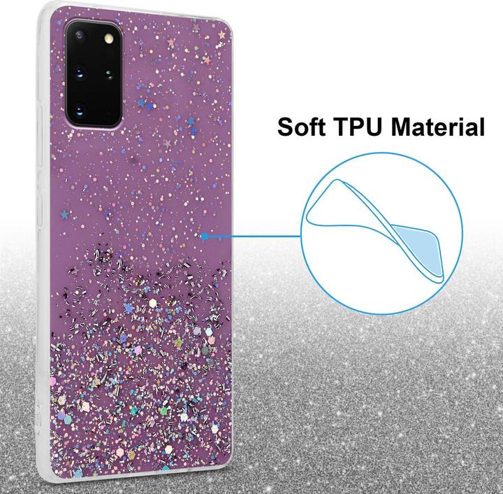 Immagine prodotto Cadorabo Copertura in TPU scintillante (Samsung Galaxy S20+)