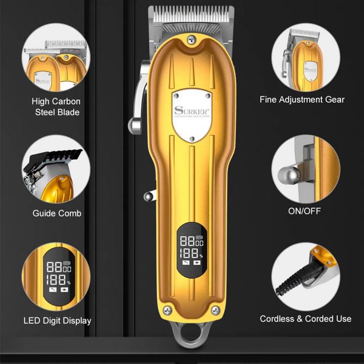 Immagine prodotto Hatteker Set professionale LED per la cura del taglio dei capelli
