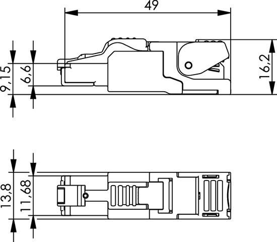 Immagine prodotto Telegärtner Connettore RJ45 6A schermato