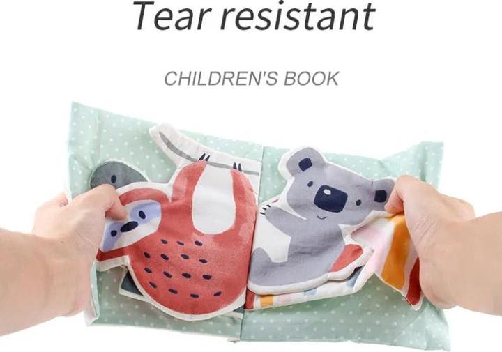 Actual product image Activity Board Cloth books for toddlers, basic life skills, early learning education
