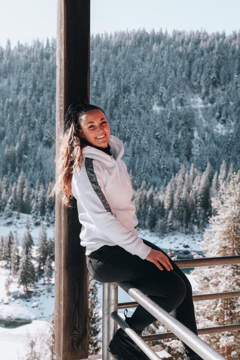 Produktbild Edelvetica Damen Edelweiss Kapuzenpullover (XS)