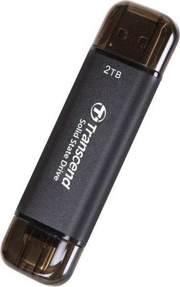 Actual product image Transcend ESD310C (2000 GB, USB-C, USB-A)