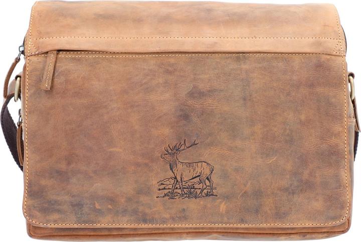 Produktbild Greenburry Vintage Umhängetasche Leder 30 cm