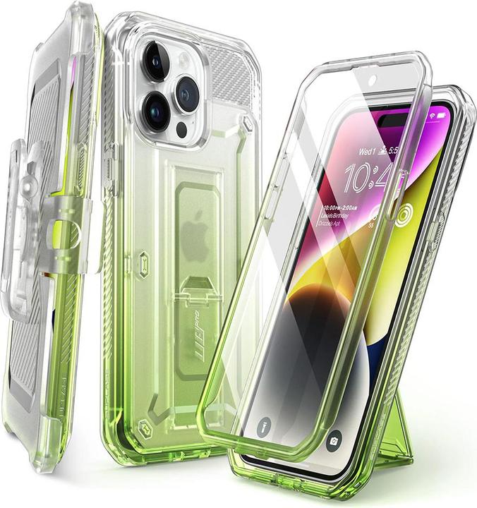 Supcase - Unicorn Beetle Pro - iPhone 15 Pro Max - Gradient Green (Apple iPhone 15 Pro Max)