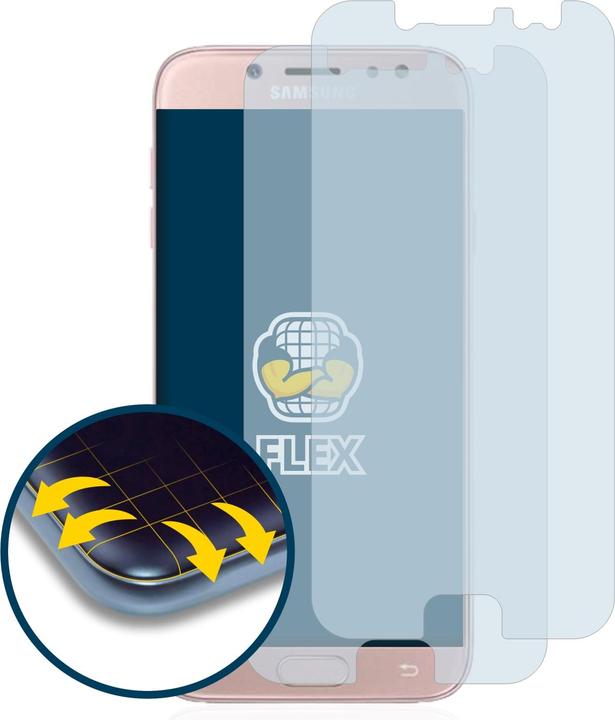 Actual product image BROTECT Full-Cover Protector (2 Piece, Samsung Galaxy J7 2017)