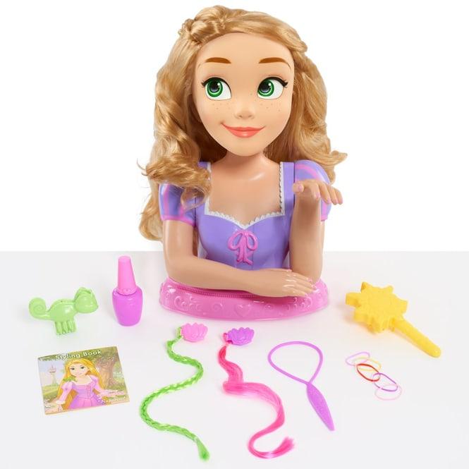 Produktbild Just Play Disney Princess - Rapunzel Deluxe Stylingkopf - ca. 30 cm