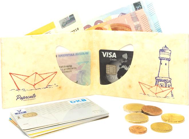 Produktbild Paprcuts Portemonnaie RFID Secure - Leuchtturm