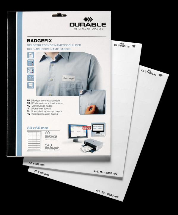 Image du produit Durable Badges, autocollants