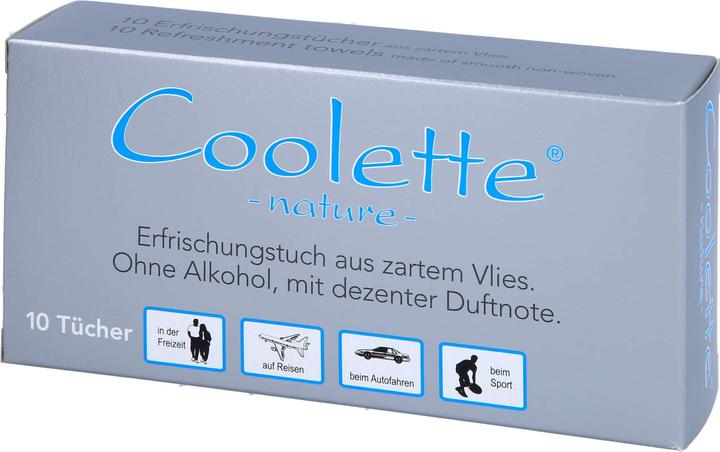 Immagine prodotto Coolike-Regnery Coolette Nature Salvietta rinfrescante in pile, 10 pezzi TUE (Salviette)