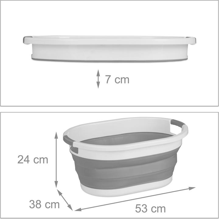 Produktbild Relaxdays Wäschekorb (22 l)