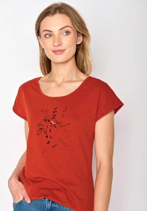 Image du produit Greenbomb Women's Animal Bird Branch Cool T-Shirt (L)