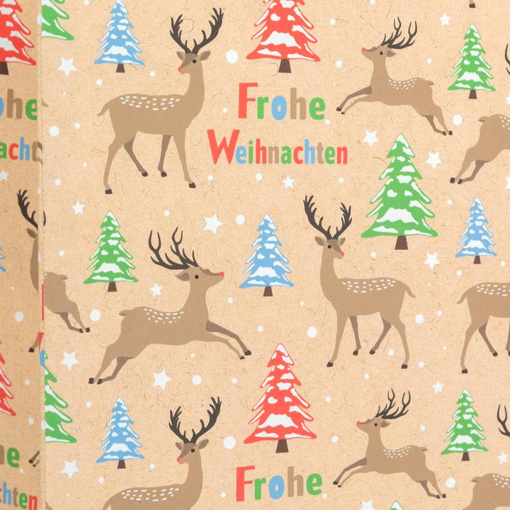 Image du produit Idena Sac cadeau Joyeux Noël multicolore 18x10x27cm (Pochette cadeau)