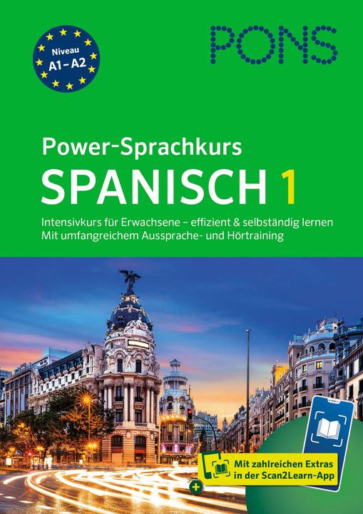 Image du produit Power-Sprachkurs Spanisch 1 (Espagnol, Allemand, 2024)
