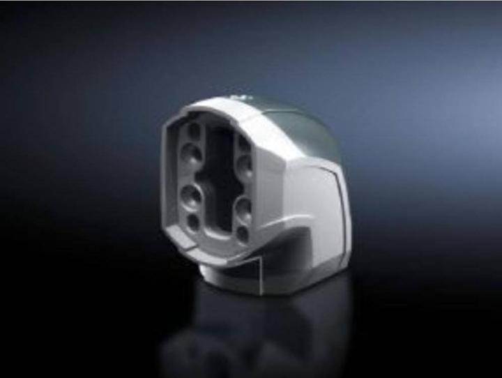 Actual product image Rittal CP 60 Angle piece 90° for PC housing support arm systems
