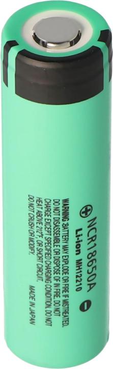 Actual product image Panasonic Battery NCR18650A unprotected (3100 mAh)