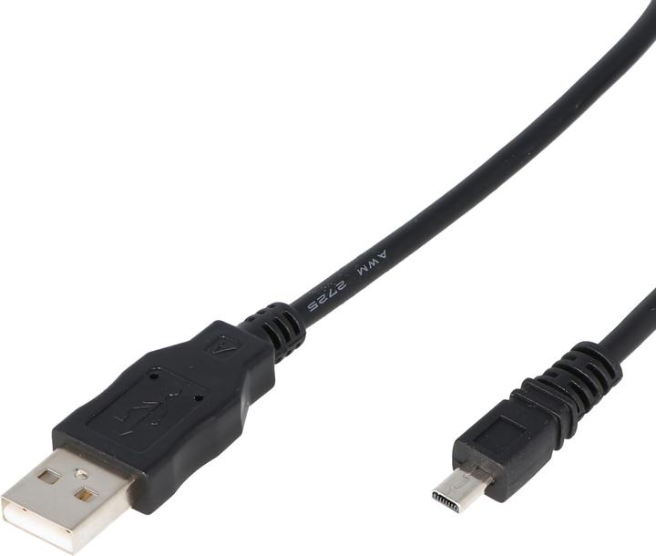 Immagine prodotto AccuCell Cavo USB adatto a Casio, Nikon, Panasonic Lumix K1HA08CD0019 (Caricatore)