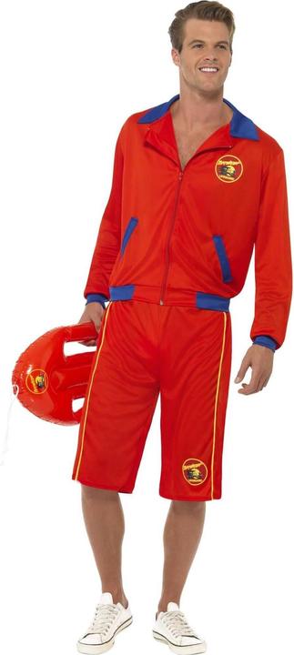 Actual product image Baywatch Mens Lifeguard Beach Costume Set (M)