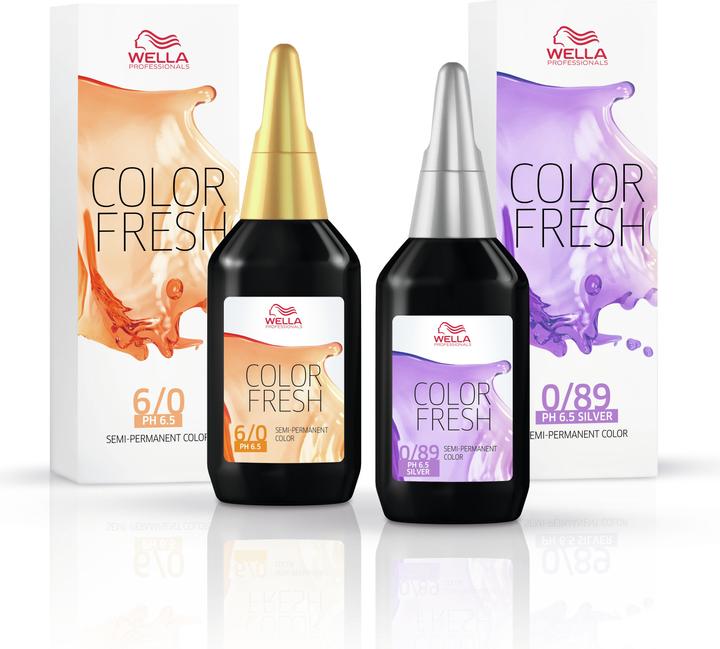Actual product image Wella Color Fresh Acid (5/56 light brown mahogany-purple)