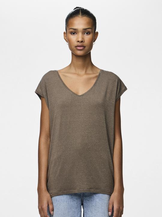Image du produit Pieces Pcbillo Tee Lurex Stripes Noos Bc (XL)