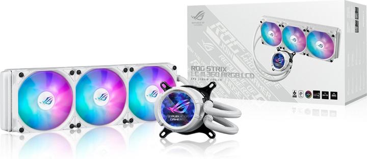 Actual product image ASUS Rog Strix Lc Iii 360 Argb LCD