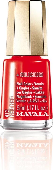 Actual product image Mavala Mini Colour's nail polish (Red RED, Colour paint)