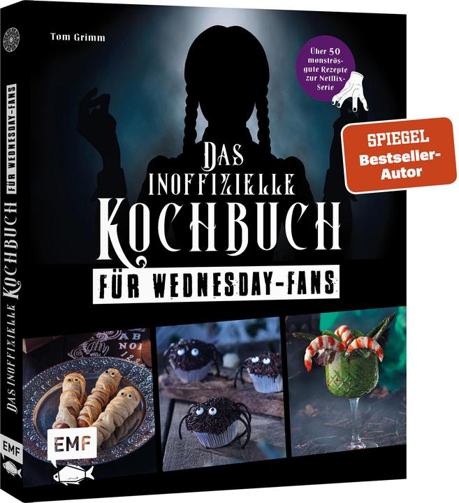 Image du produit Das inoffizielle Kochbuch für Wednesday-Fans (Allemand, Tom, Courroux, 2023)