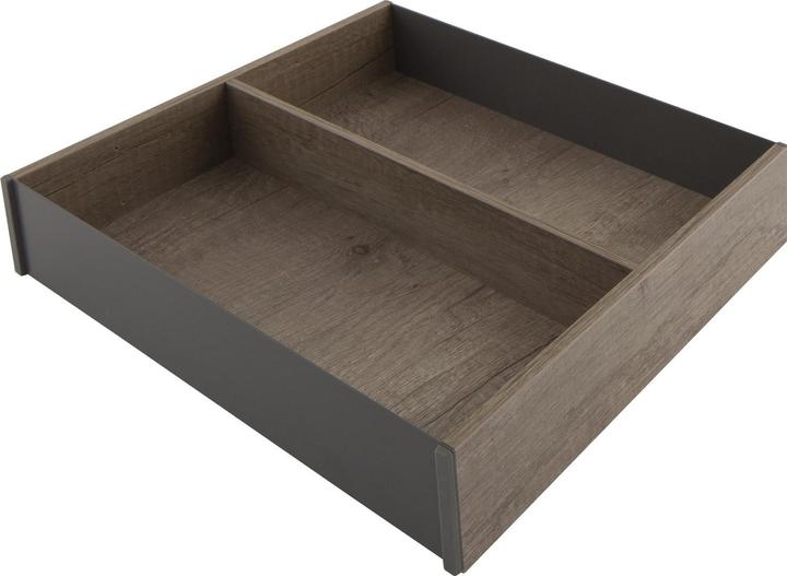 Blum Vassoio portaposate con cornice Ambia-Line 273x242x50mm, acciaio rovere Nebraska