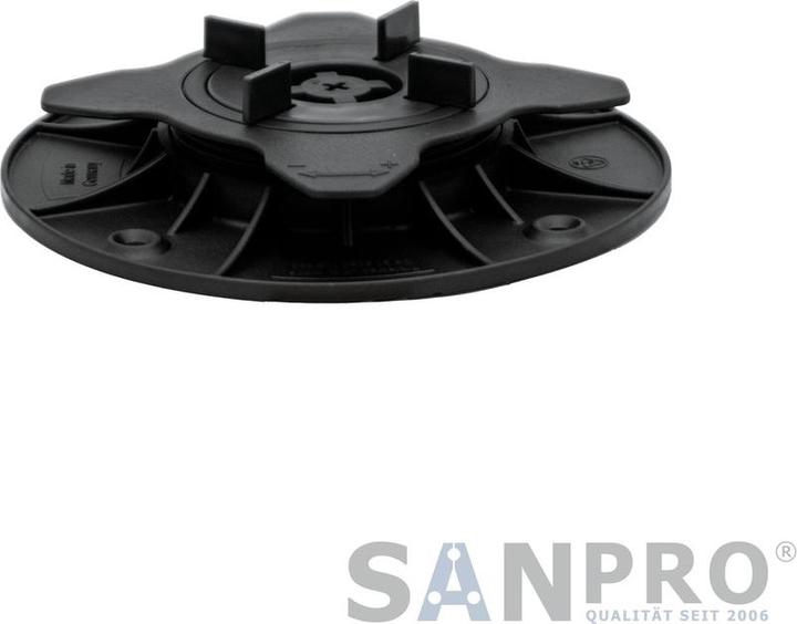 Image du produit Sanpro Supports de plots? réglables en hauteur pour dalles de terrasse & fermeture rapide 18-36 mm