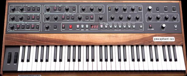 Actual product image Sequential Prophet-10 synthesiser