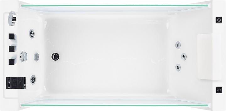 Produktbild Beliani Whirlpool Badewanne weiss freistehend rechteckig 170 x 80 cm OYON (80 cm, 170 cm)