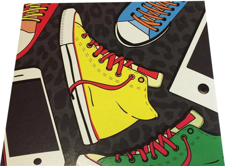 Produktbild Daiber 1x25 Sneaker/Ipod 13x18 Kinder Portraitmappen (13 x 18 cm, 25 x)