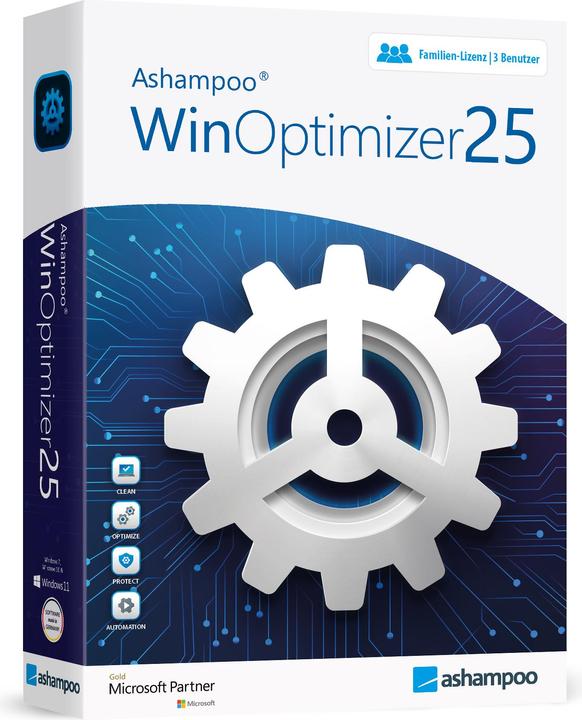 Actual product image WinOptimiser 25 Download Code (1 User, 1 Devices/Users, unlimited)