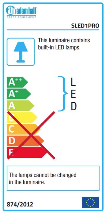 Immagine prodotto Adam Hall Stands SLED Pro LED luce per leggio