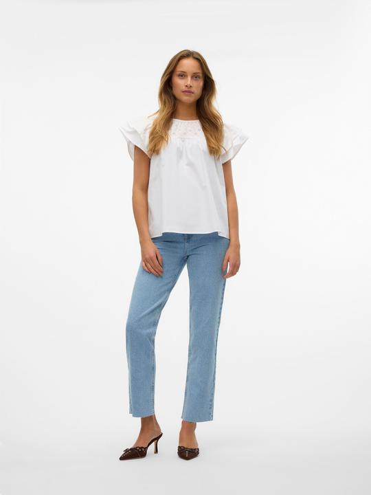 Actual product image Vero Moda VMCALIA Hohe Taille Gerade geschnitten Jeans Straight-Fit (W28/L32)