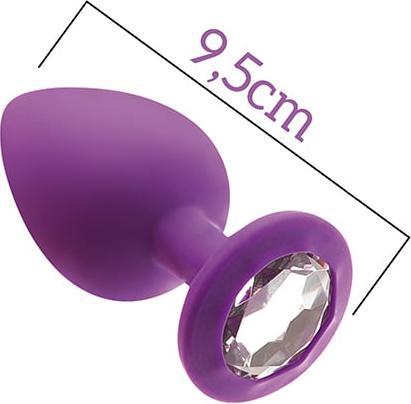 Mai Cosmetics Mai No.49 Anal Plug With Stone L Purple