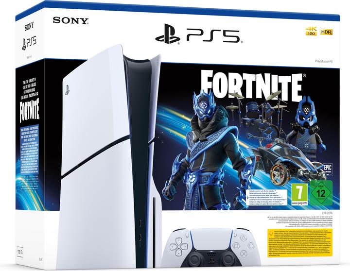 Actual product image Sony PlayStation 5 - Fortnite Cobalt Star Bundle