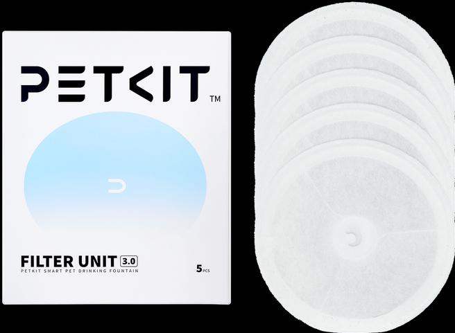 Actual product image Petkit Filter 3.0 for Eversweet 3 / 5 Mini / Wireless / Solo / Solo 2 Pet Water Fountain 5-Pack