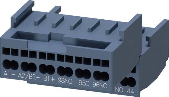 Produktbild Siemens SIEM Steuerstromkreisklemmen3RA6920-2C3RA62 Federzugtechnik 2 Klemmen