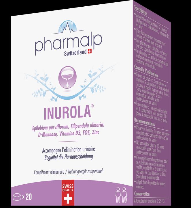 Image du produit Pharmalp INUROLA Tablette (20 pièce(s), Cachets, 35 g)