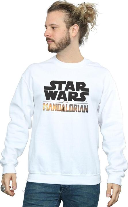 Immagine prodotto Star Wars The Mandalorian Logo Felpa Uomo (M)