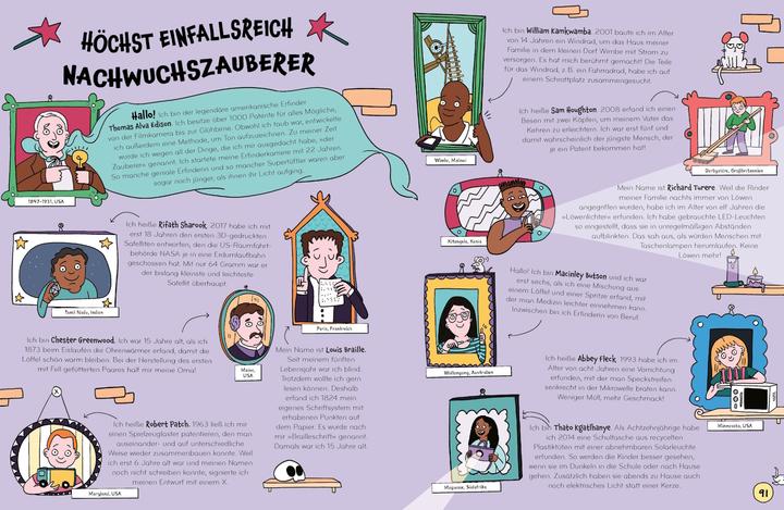 Immagine prodotto Die erste Achterbahn der Welt und andere erstaunliche Erfindungen (Tedesco, Mike Barfield, Franziska Höllbacher, Gundula Müller-Wallraf, 2024)