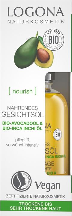 Actual product image Logona Face oil nourishing 30 ml (30 ml, Face oil)