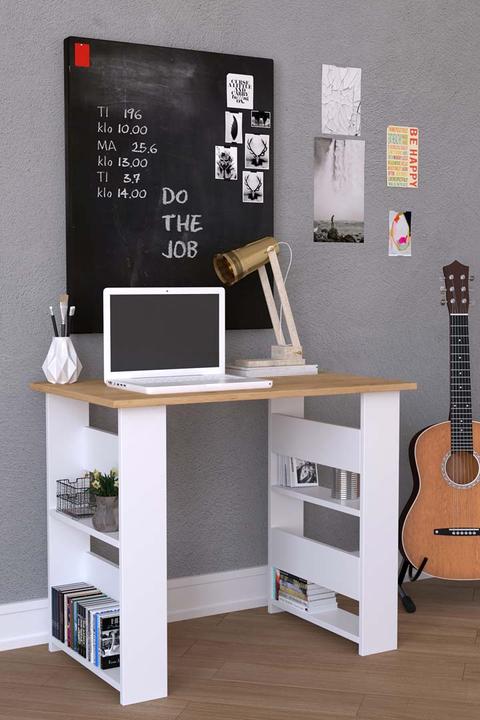 Actual product image VCM Wooden Desk Computer Table Work Desk Office Table Efilo (90 x 56 x 74 cm)
