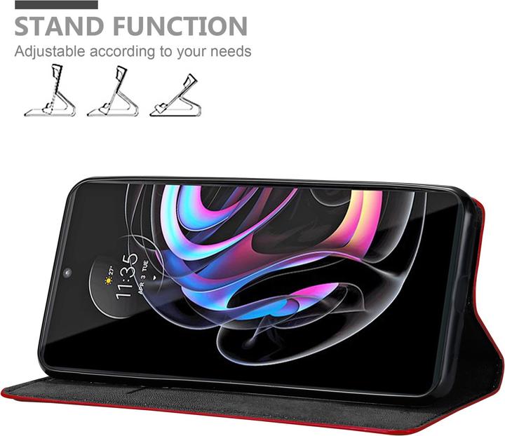 Productafbeelding Cadorabo Hoesje voor Motorola EDGE 20 PRO / EDGE S PRO in Book Invis. Magneetstijl (Motorola Edge S Pro, Motorola Edge 20 Pro)