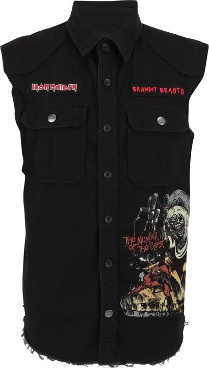 Immagine prodotto Brandit Iron Maiden Vintage Shirt sleeveless NOTB - 192199 (5XL)